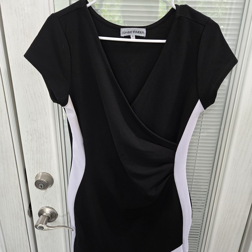 Black and White Women's Top